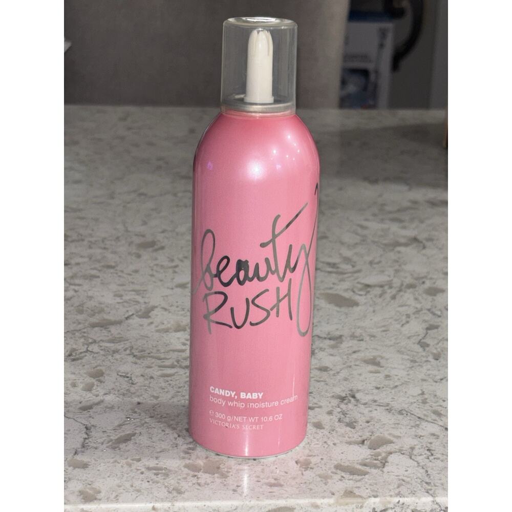 Victorias Secret Beauty Rush Candy Baby Body Whip Moisture Cream 10.6 Oz unused